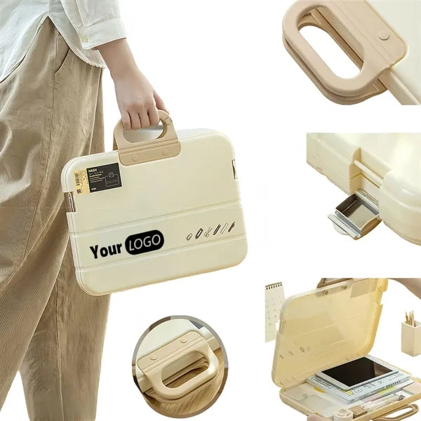 Double Lock Portable Document Folder Free Shipping