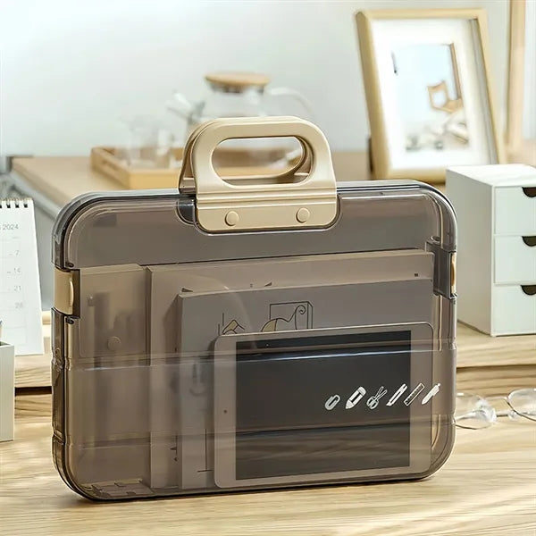 Double Lock Portable Document Folder Free Shipping