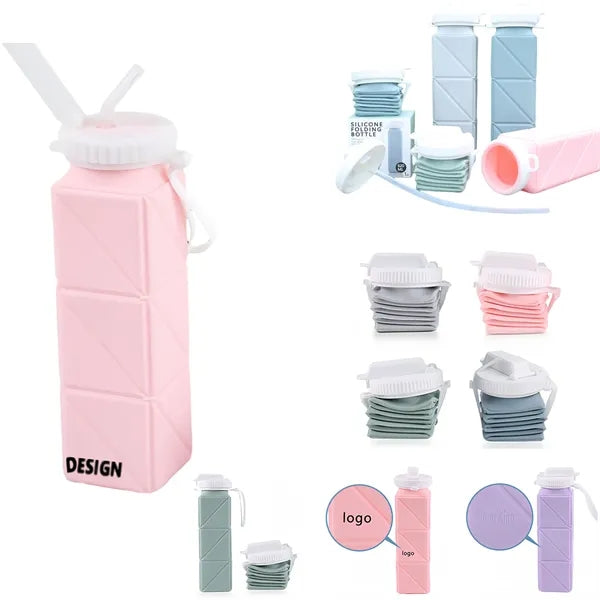 Premium Collapsible Silicone Water Bottle Free Shipping