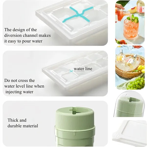 0.1S Rotate Release Silicone Ice Cube Tray Free Shipping
