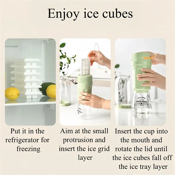 0.1S Rotate Release Silicone Ice Cube Tray Free Shipping