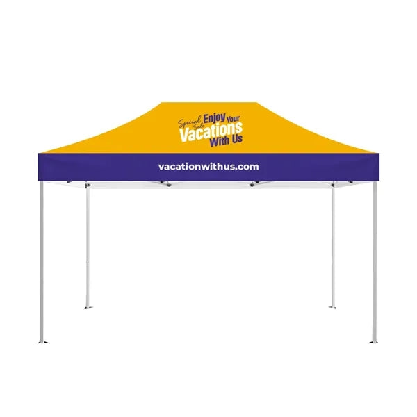 15 Ft Canopy Tent with Topper & Frame