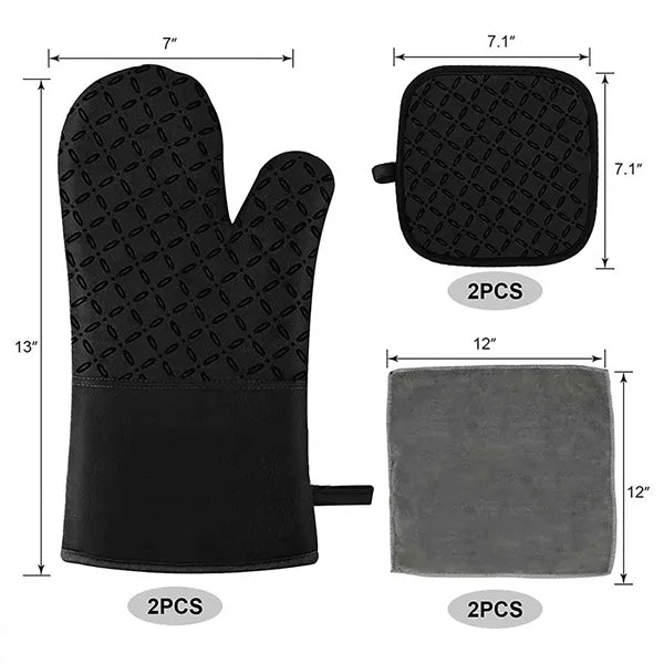 Silicone Heat Resistant Gloves