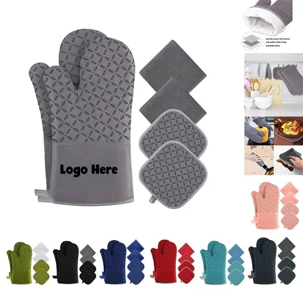 Silicone Heat Resistant Gloves