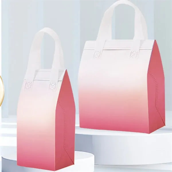 Insulated Non Woven Lunch Tote Bag with Handle