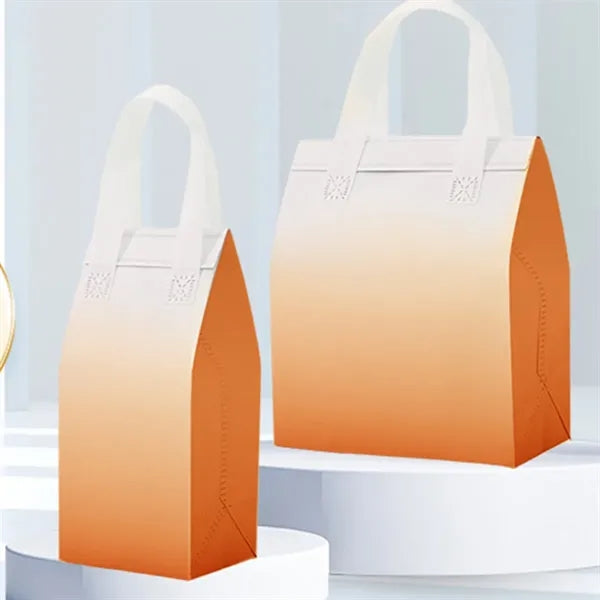 Insulated Non Woven Lunch Tote Bag with Handle