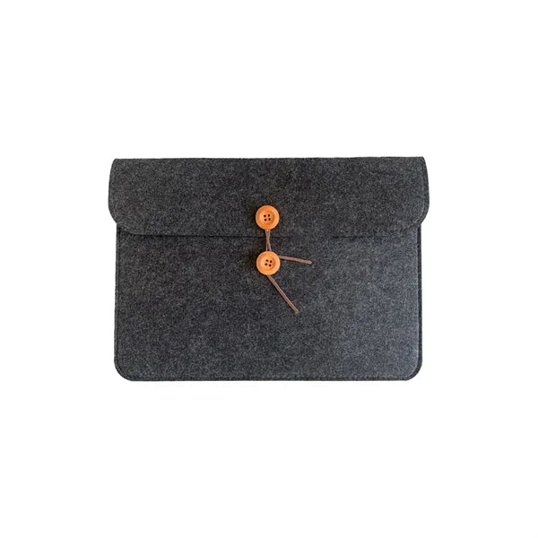 A4 Felt Documents Holder With Buttons