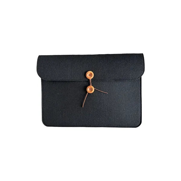 A4 Felt Documents Holder With Buttons