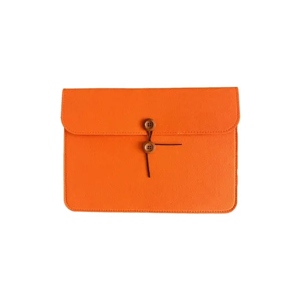 A4 Felt Documents Holder With Buttons
