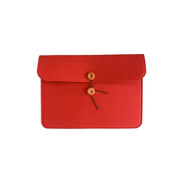 A4 Felt Documents Holder With Buttons