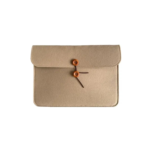 A4 Felt Documents Holder With Buttons