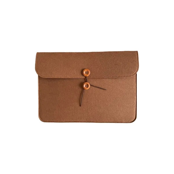 A4 Felt Documents Holder With Buttons