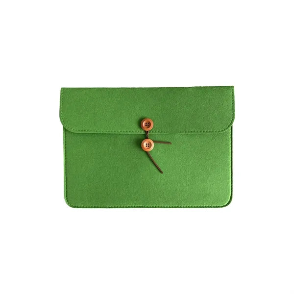 A4 Felt Documents Holder With Buttons