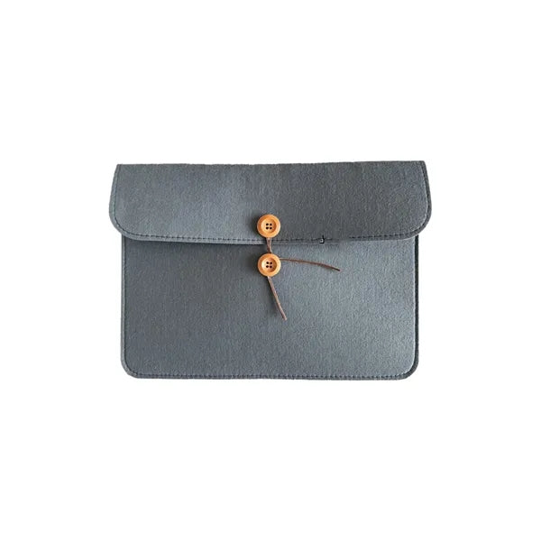 A4 Felt Documents Holder With Buttons