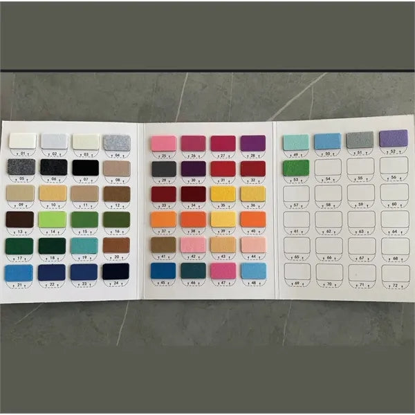 A4 Felt Documents Holder With Buttons