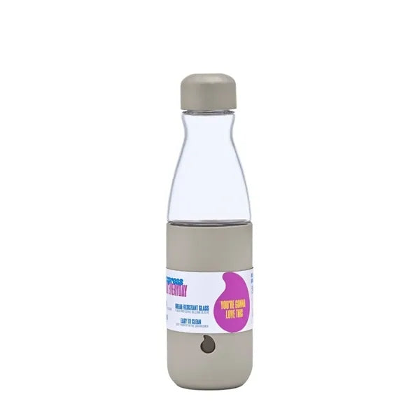 S'well Original Glass Bottle - 18oz Lunar Grey