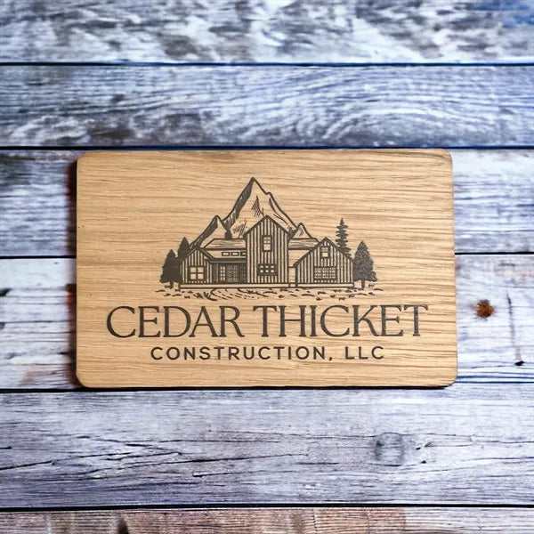 Wood Digital Business Card