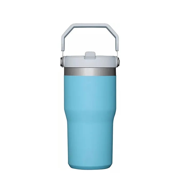 Flip Straw Tumbler with Handle - 20 oz