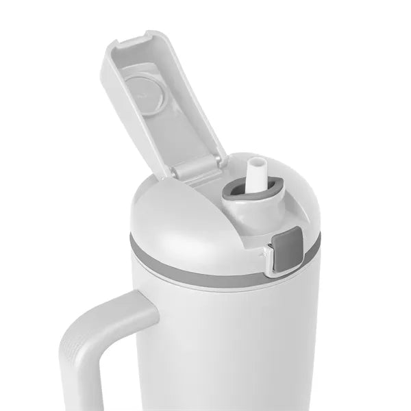 MaxHydrate 40oz. Pop Straw Bottle