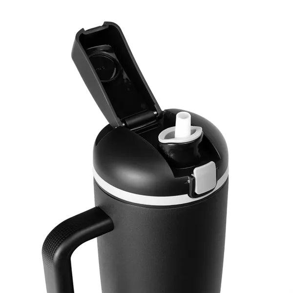MaxHydrate 40oz. Pop Straw Bottle