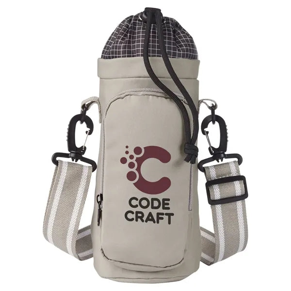 Academy Eco Friendly Water Bottle Bag With Storage Pocket