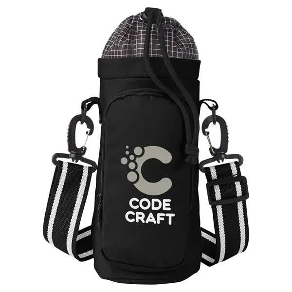 Academy Eco Friendly Water Bottle Bag With Storage Pocket