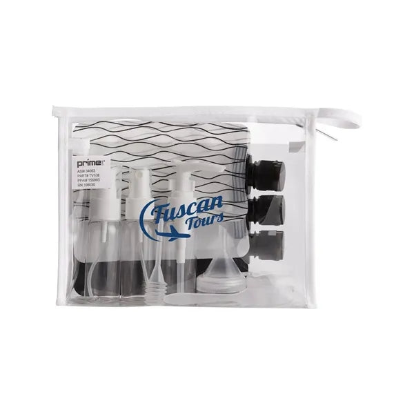 In Transit Travel Bottle Set And Bag