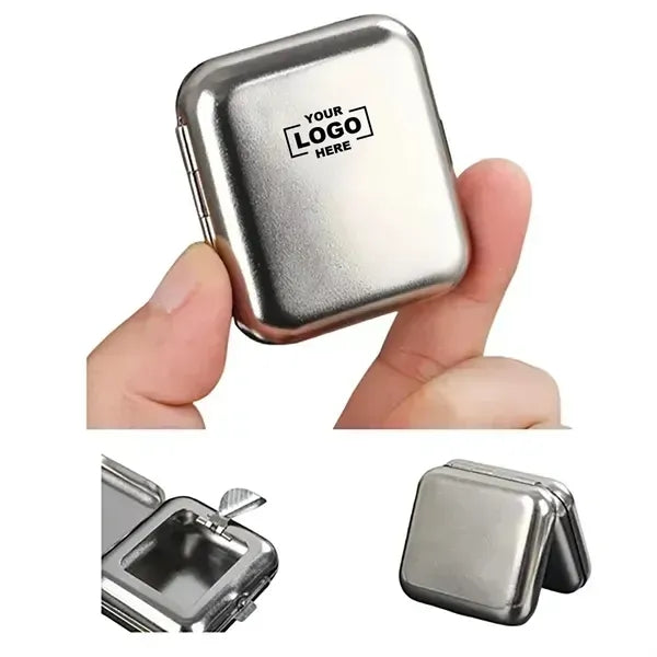 Portable Metal Cute Mini Cigarette Ash Tray