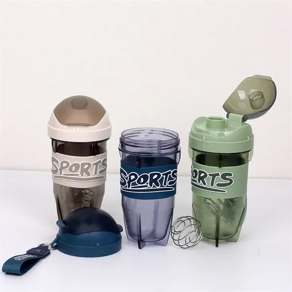 Portable Sports Shaker Bottle 20oz
