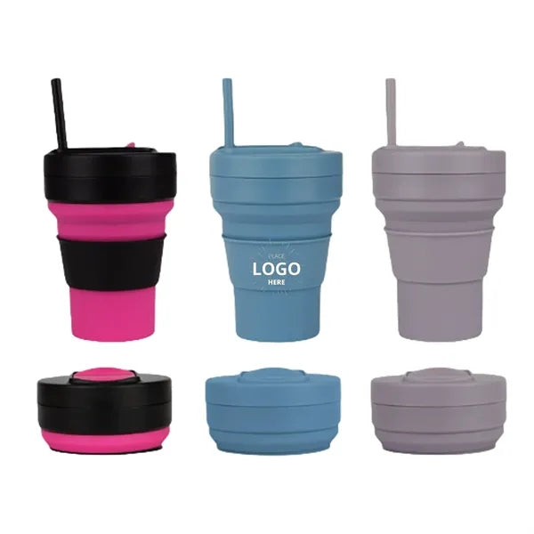 Silicone Collapsible Travel Folding Water Cup