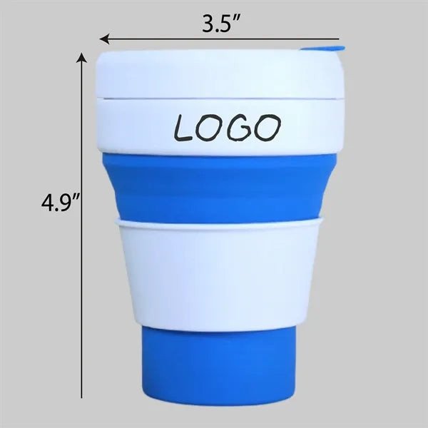 Silicone Collapsible Travel Folding Water Cup