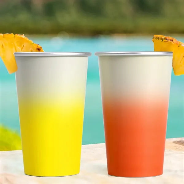Color Change Aluminum Tumbler - 15 oz.