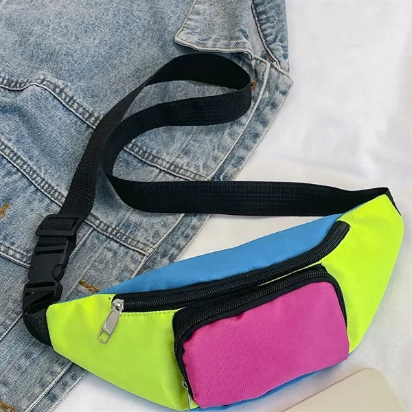 Multifunctional Outdoor Crossbody Oxford Waist Bag Chest Pac