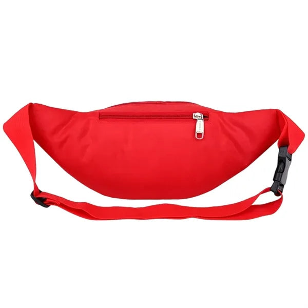 Waterproof Oxford Fanny Pack, Sports Waist Bag for Men Women