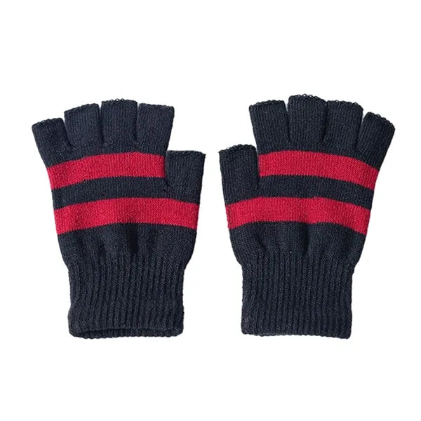 Half Finger Warm Knitted Gloves