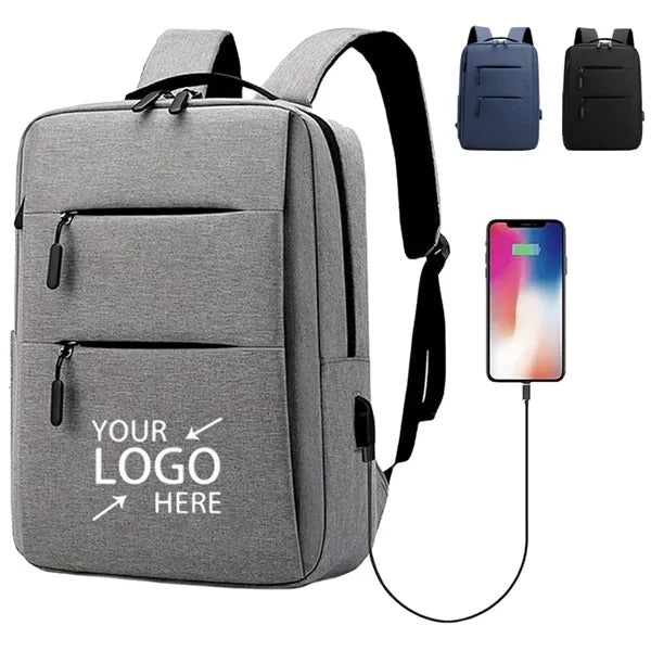 Multifunctional Laptop Backpack with USB Charging Port