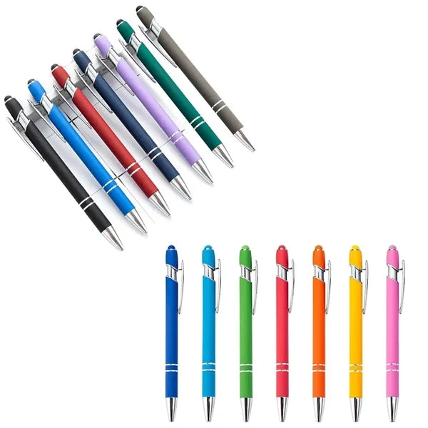 2-in-1 Stylus & Ballpoint Metal Pen