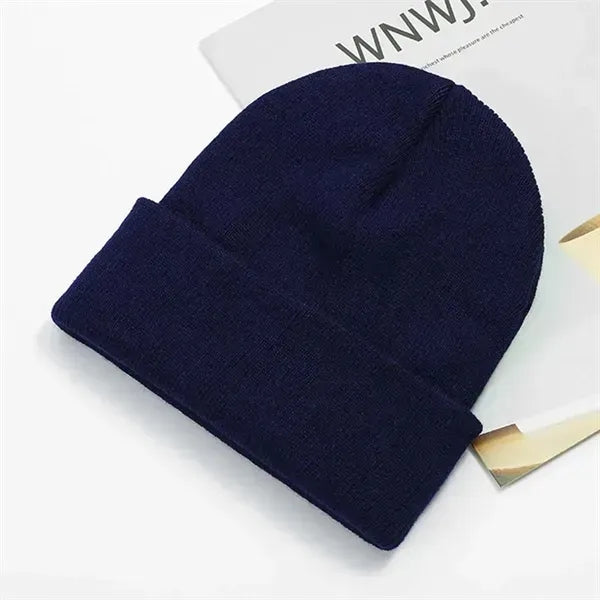 Fashion Winter Knit Beanie Unisex Acrylic Knitted Hat