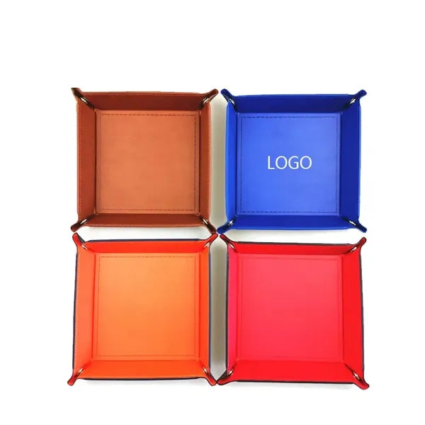 PU Leather Valet Tray