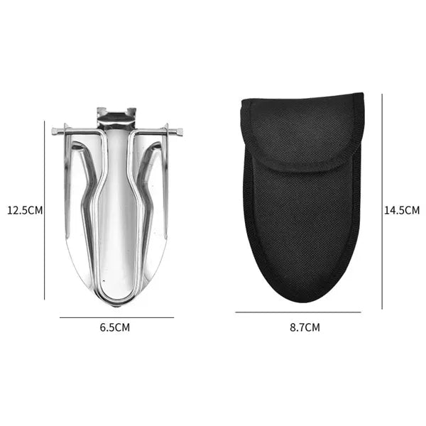 Mini Stainless Steel Folding Shovel
