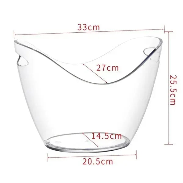 Durable Bottle Cooler Ice Bucket For Beer