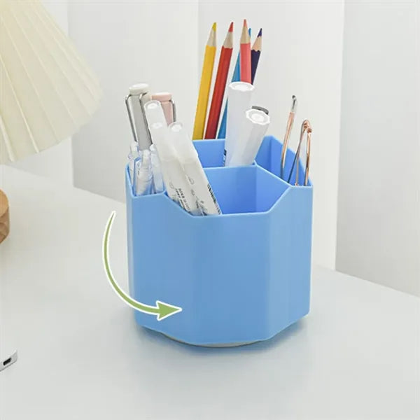 Minimalist Space-Saving Multi-Compartment Desk Organizer