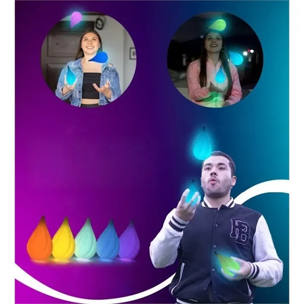 LED Water Drop Swing Ball