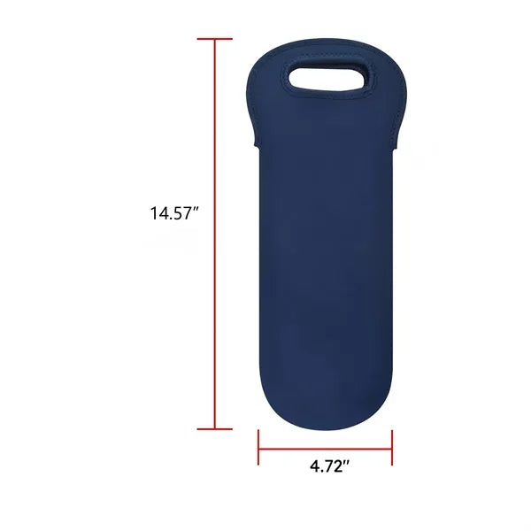 Insulated Neoprene Wine Bottle Bag