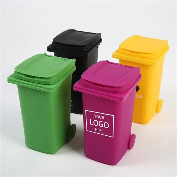 Mini Curbside Trash Bin Pen Holder