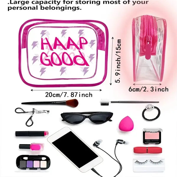 Pvc Transparent Cosmetic Bag
