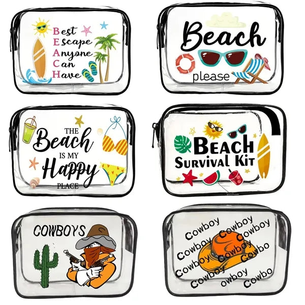 Pvc Transparent Cosmetic Bag