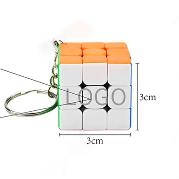 Keychains Rubik's Cubes Customized Logo