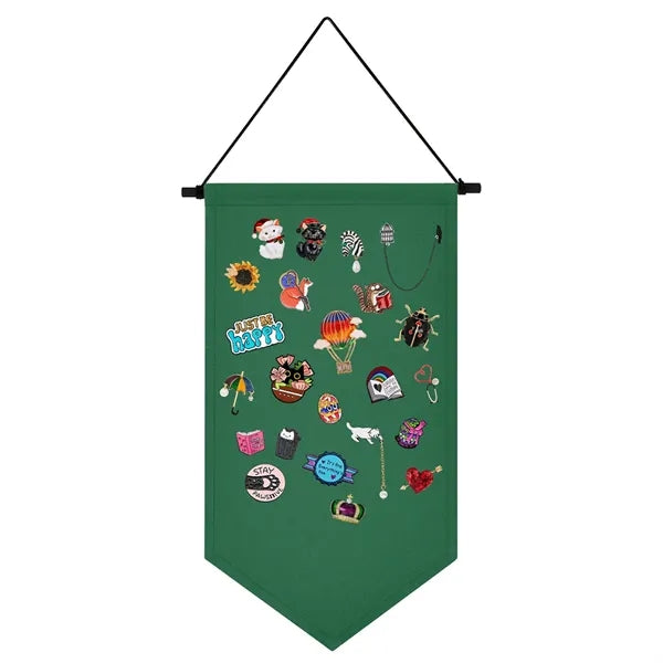 Badge Storage Cloth Collection Board