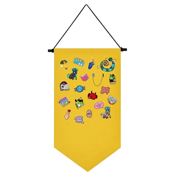 Badge Storage Cloth Collection Board